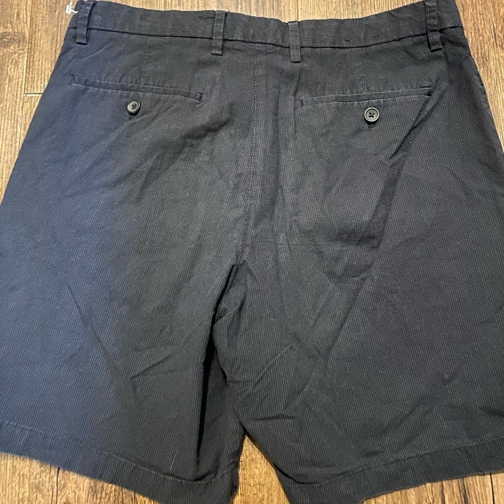 Banana Republic Dark Blue Flat Front Shorts - Picture 3 of 5